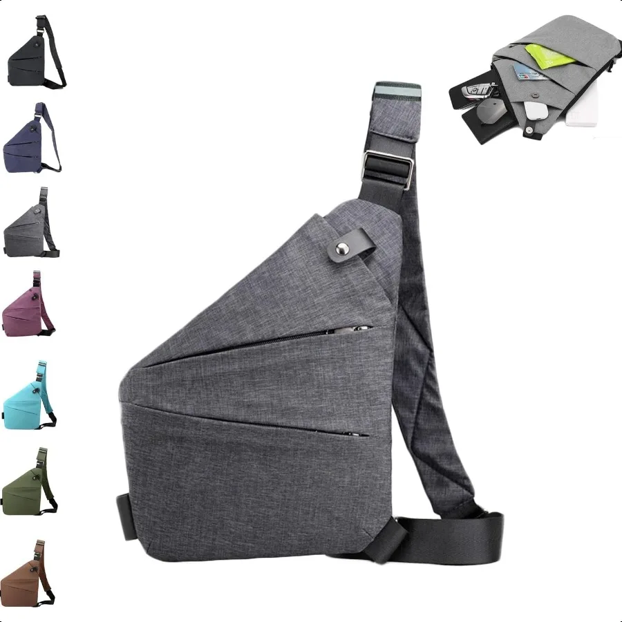 

Anti Theft Travel BagAnti Theft Crossbody Bag Sling Bag Travel Crossbody Bag for Women Men