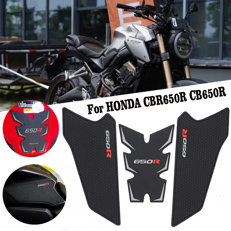 

Fit For HONDA CB650R CBR650R CB 650R CBR 650R 2019-2024 2021 2022 2023 Gas Tank Pad Knee Grip Kit Pad Anti Slip Tank Propection