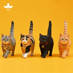 JXK 1/6 Felis Catus 4.0 Model Chinese Garden Cat Animal Decoration Collection Soldier Accessory Li Hua Cat Birthday Gift Kid Toy