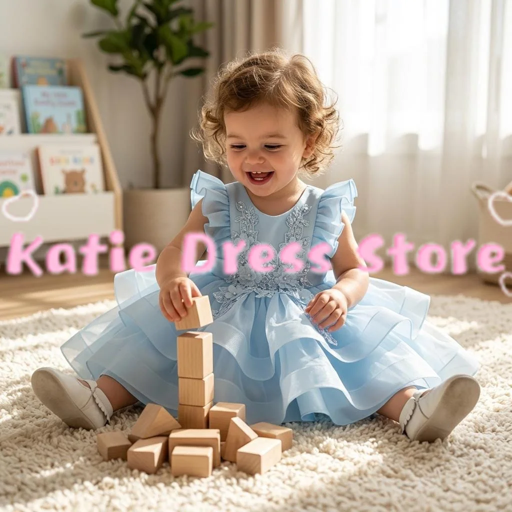 robe-de-demoiselle-d'honneur-en-tulle-bleu-ciel-personnalisee-pour-mariage-avec-appliques-sans-manches-pour-enfants-fete-d'anniversaire-premiere-communion-robes-de-bal