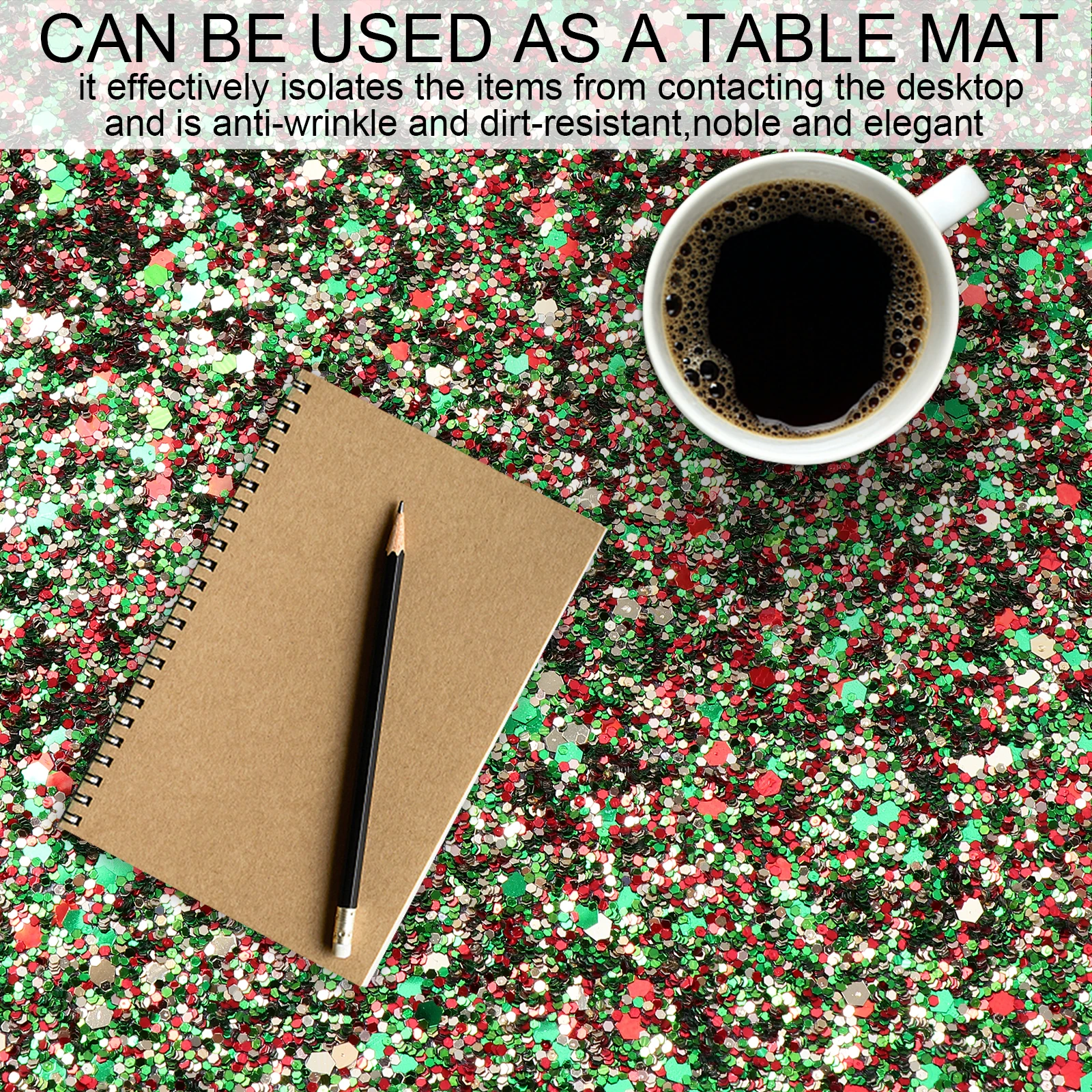 

6 Sheets Christmas Fabric DIY Earrings Making Supplies Xmas Decorations Adults Accessories Printed Set