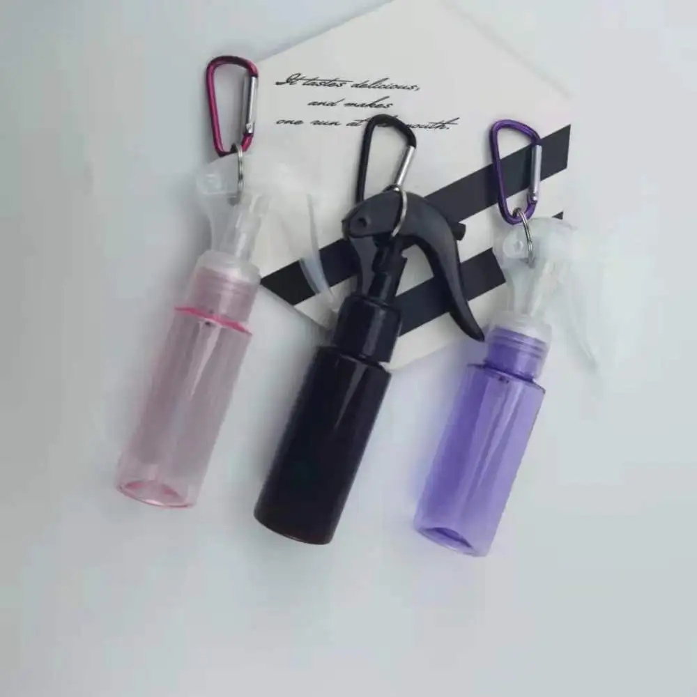 Laboratory Liquid Applicator PET Bottle 60ml 80ml Plastic Mist Sprayer With Hook For Science Research Chemical Solutions