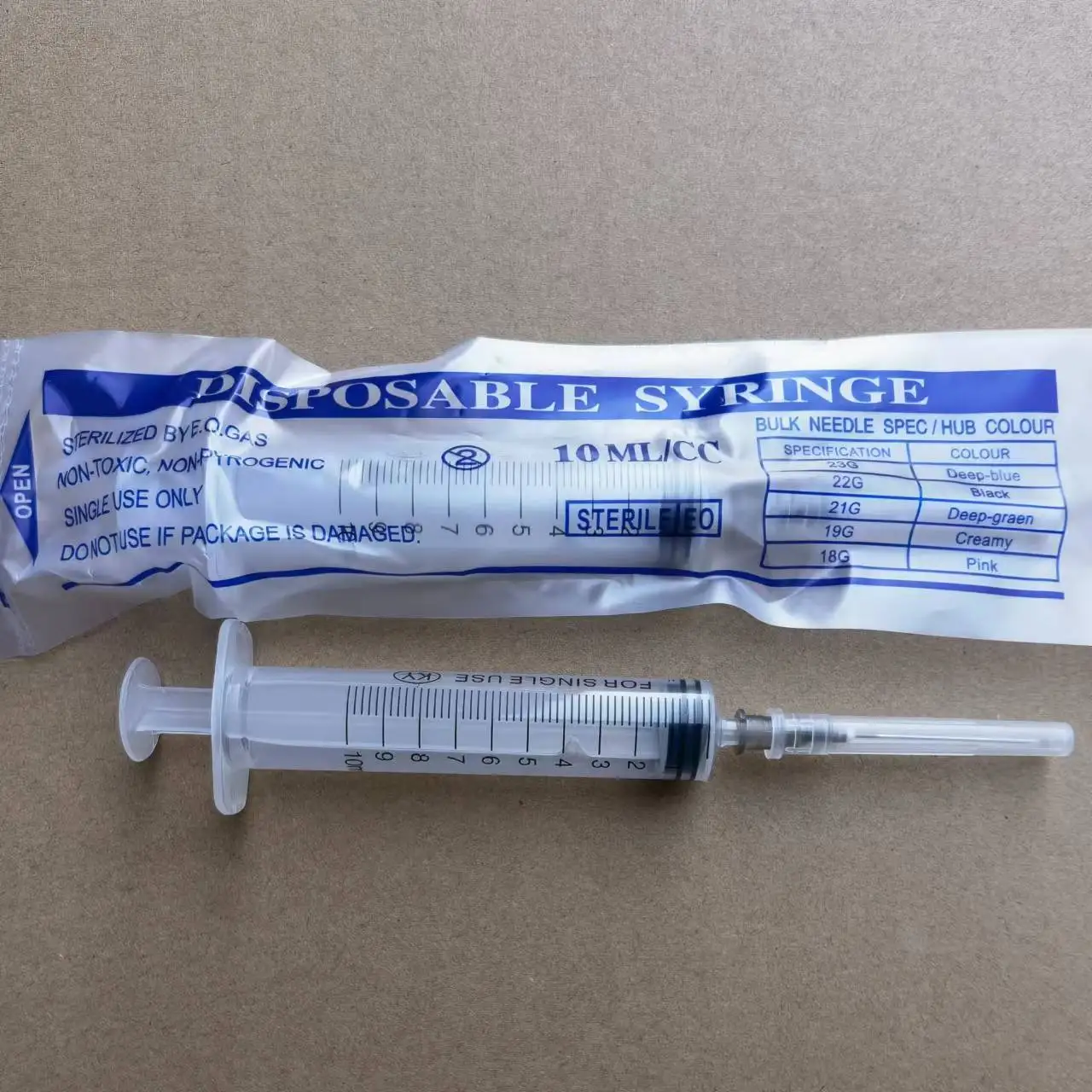 Siringhe da 5 ml, 10 ml, 20 ml, 30 ml, 50 ml Siringa medica monouso per dissolvare campionamento sperimentale Strumenti di iniezione di bellezza