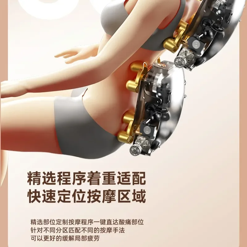 Zero Gravity Massage Chair Intelligent Luxury Sofa with Waist Heat Compress Space Capsule Design for Living Room US Standard