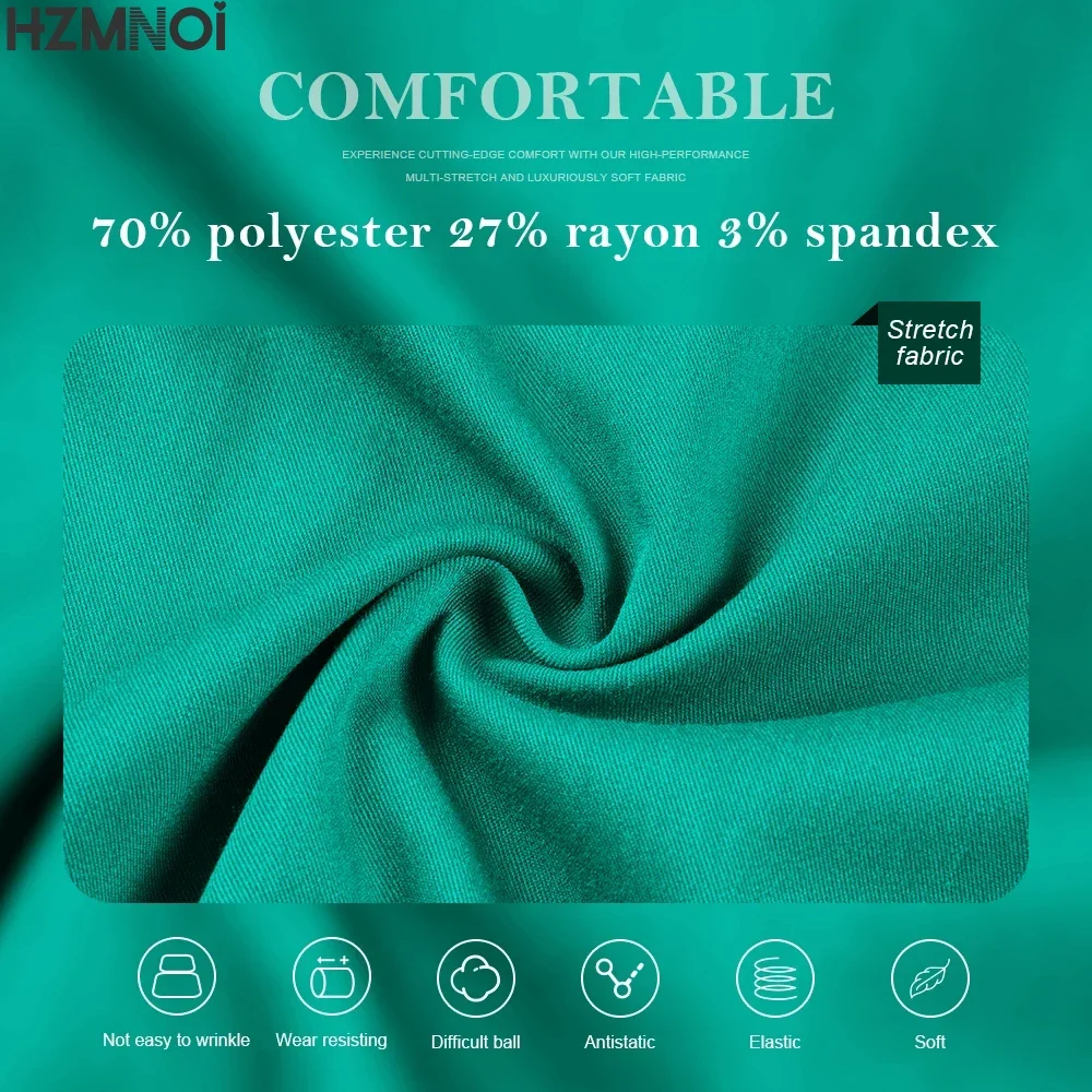 High Quality Uniforme Medical Nurse Uniform Scrub Set Women and Men's Modern V-Neck Top and Pant Hospital Workwear Doctor Suits