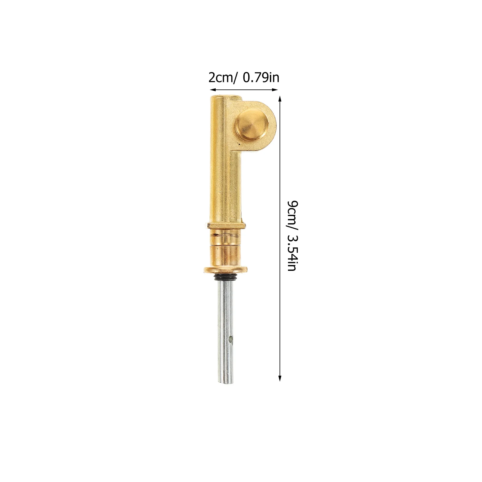 2Pcs Erhu Copper Shaft Non-Slip Turbo Trimmer Tuning Pegs Replacement for Chinese Violin Stable Sound Performance Accessories
