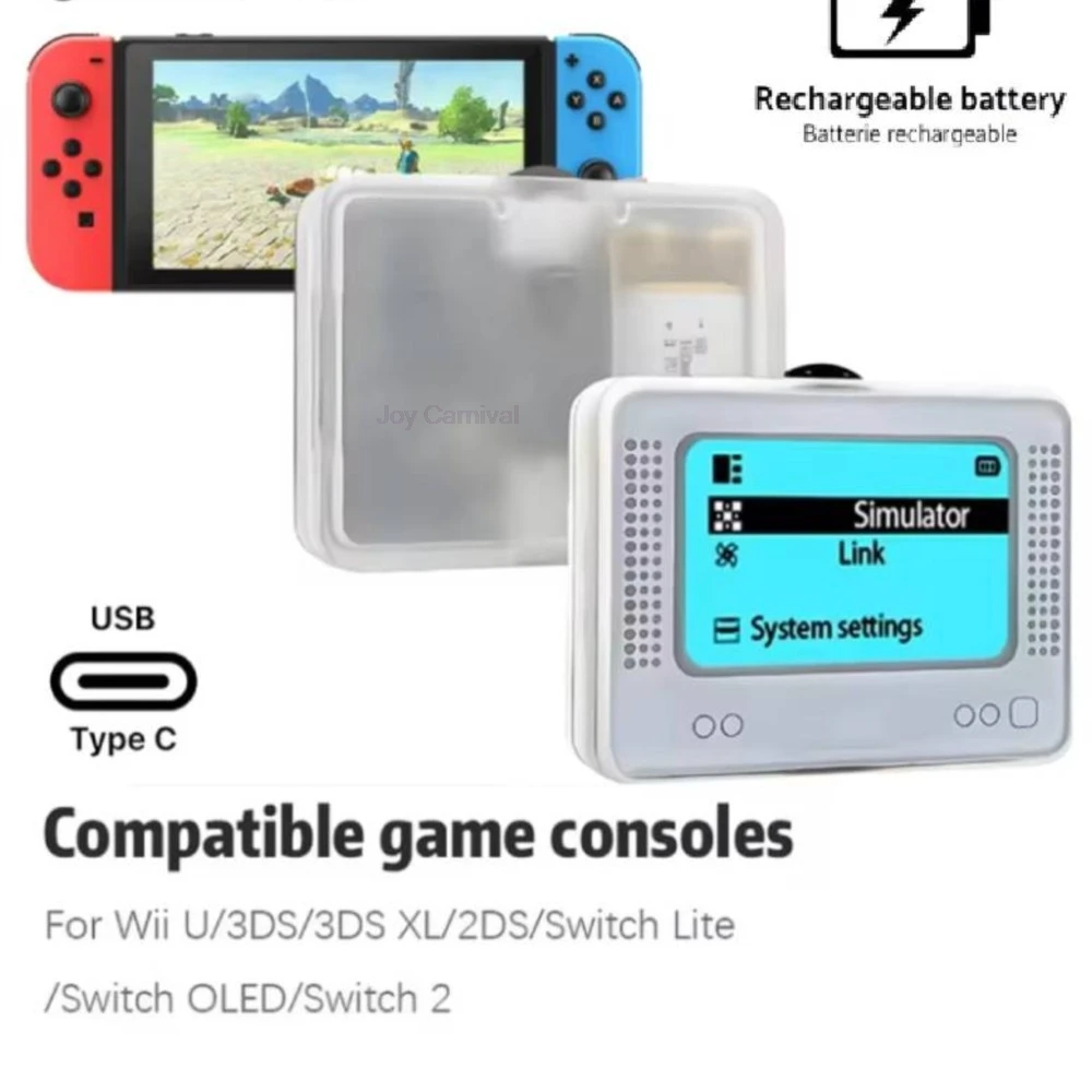 

Новый для Amiibo Pixl Emulator Simulator NFC Сменный эмулятор Bluetooth-совместимый игровой эмулятор для Switch NS Игровой аксессуар