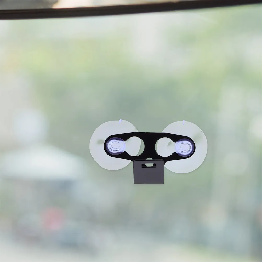 2 Pcs Automotive Radar Holder Suction Cup Windshield Bracket Interior Dashboard Car Mount Mounting for Accessories