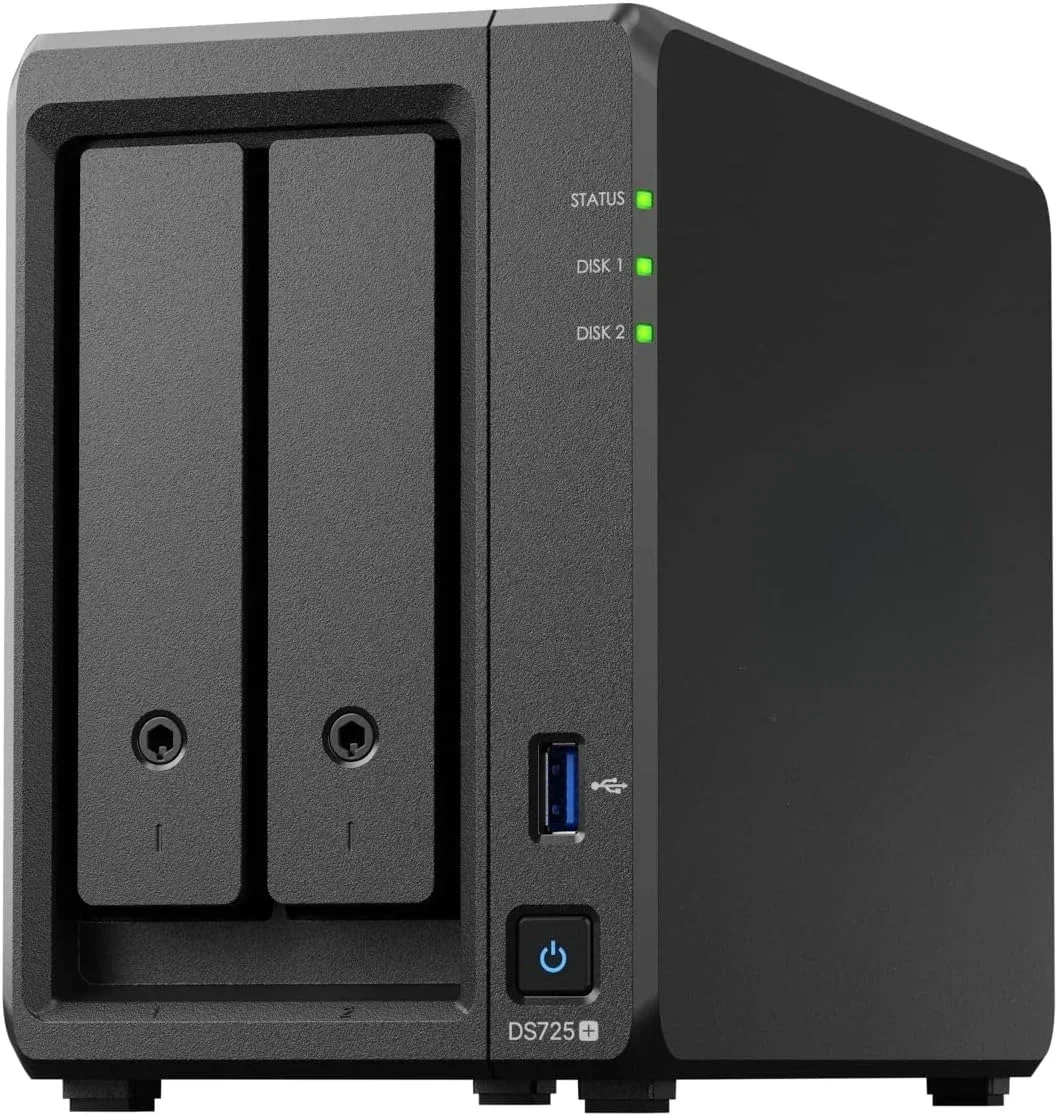 

Заводская цена на 2-дисковый DiskStation DS725+ (без дисков)