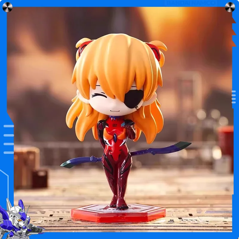 

EVA NEON GENESIS EVANGELION Genuine Action Figure Model Asuka Ayanami Rei Ikari Shinji Mari MINI Dall Birthday Present Original