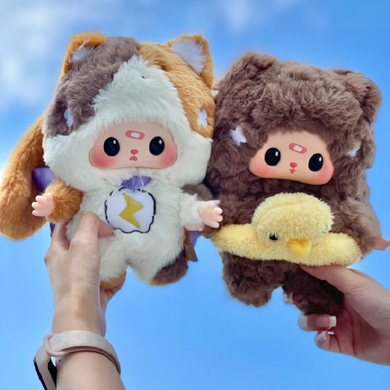 

Original THE BONNY Weather Party Series Vinyl Plush Blind Box Cute Weather Doll with Changing Eye Status Backpack Pendant Gift