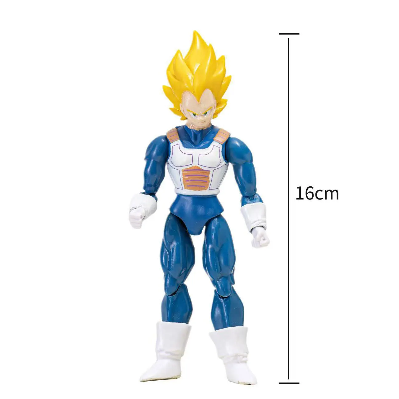 12–18 cm Anime Dragon Ball Z Super Saiyajin Son Goku Broly Vegeta Anime Actionfigur Modell Geschenke Sammlerfiguren für Kinder