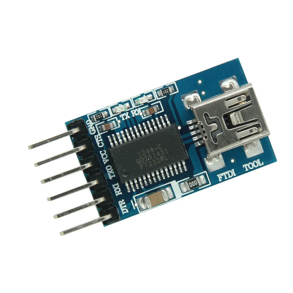 

3.3V 5.5V FT232RL FTDI USB to TTL Serial Adapter Module for Arduino Mini Port