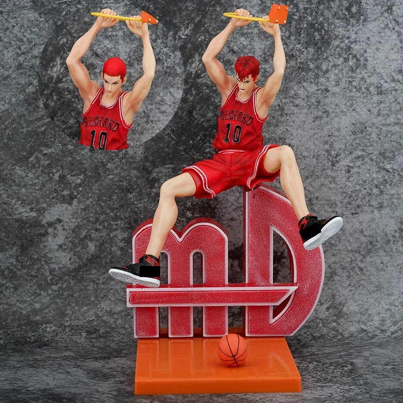 SLAM DUNK Figure Kaede Rukawa Sakuragi Hanamichi  Hisashi Mitsui 5pcs Collection Doll Action Figurines Gift Anime Kid Toy Kawaii