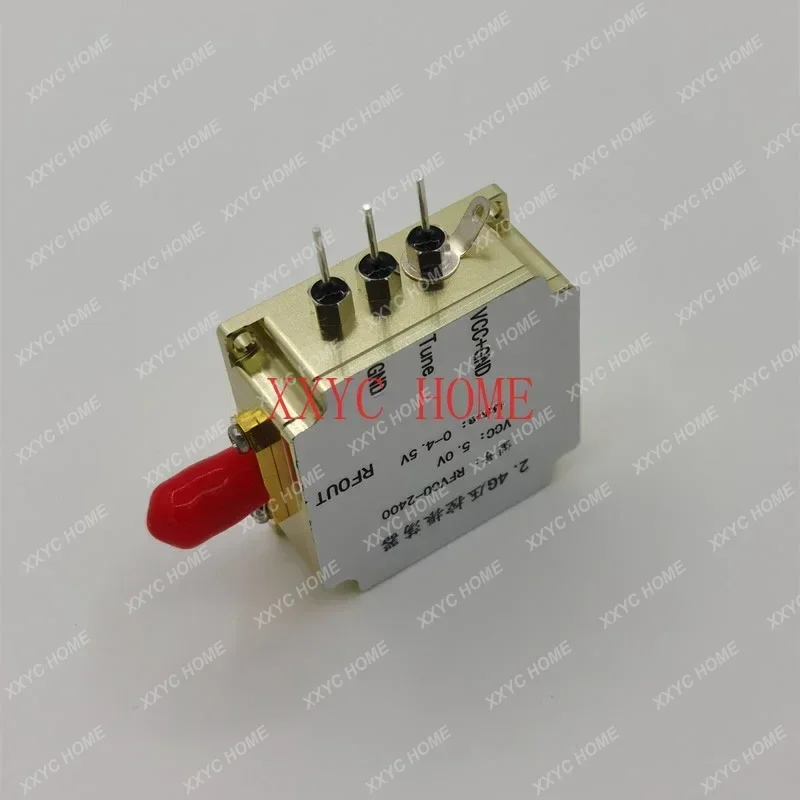 Voltage Controlled Oscillator 2.4G RF Microwave Module VCO Frequency Sweeping Signal Source, Voltage Controlled Signal Source