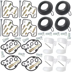 For HONDA CBR600F4 1999 2000 cbr600 f4 CBR 600 Carburetor Rebuild Repair Kit Diaphragm Float diaphragm