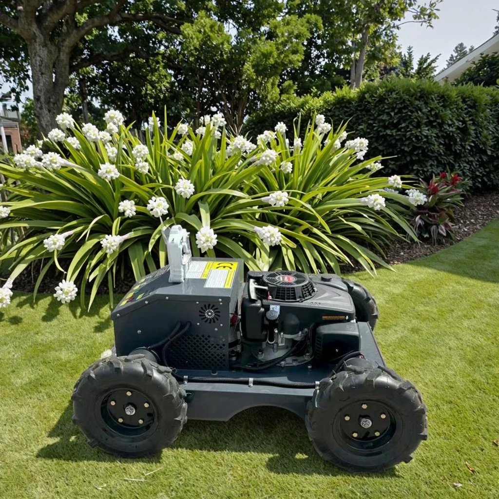 Durable 196cc 4-Stroke Engine Self-Propelled Lawn Mower Cutting Type Grass for Home Commercial Farm Use Steel Battery