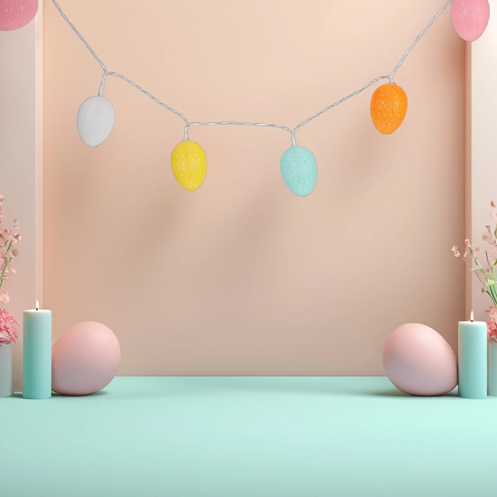 

LED Easter Egg String Light Operated Fairy Lamp Party Decoration Garland Light Easter Window Lights Egg