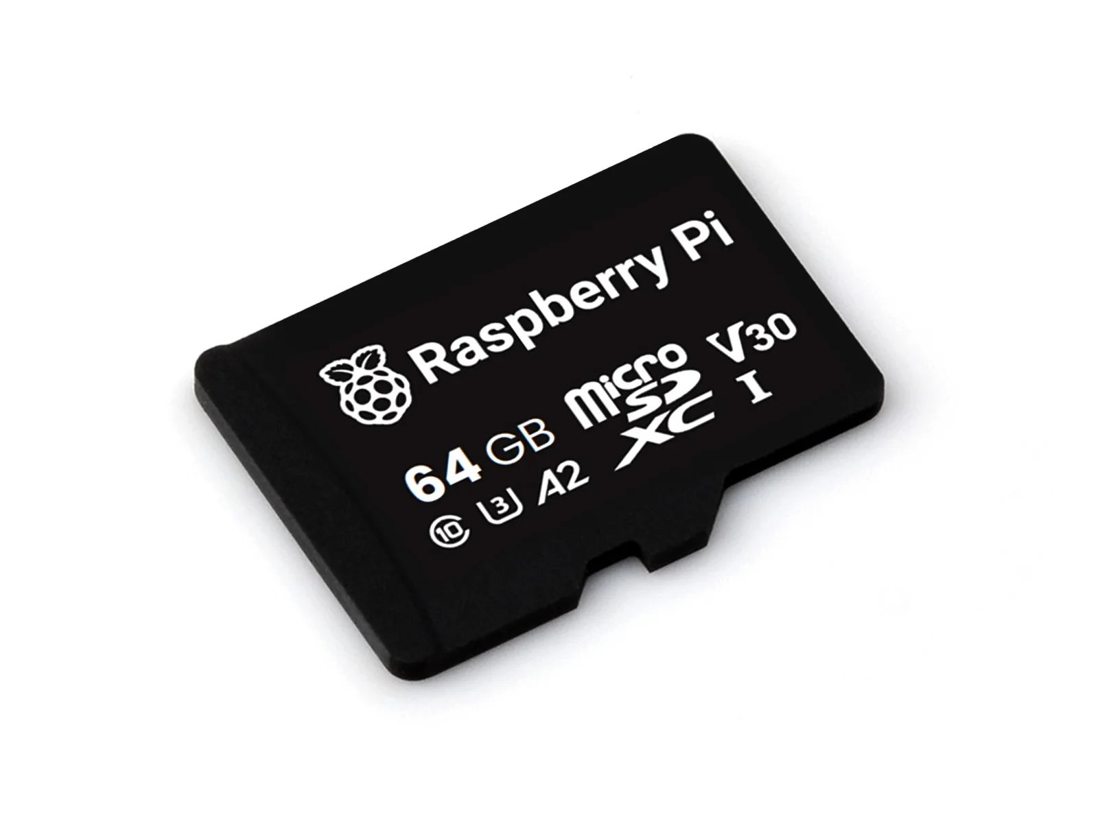 Official Raspberry Pi Class A2 SD Card, Compatible With microSDHC-supporting And microSDXC-supporting Host Devices, 32GB / 64GB