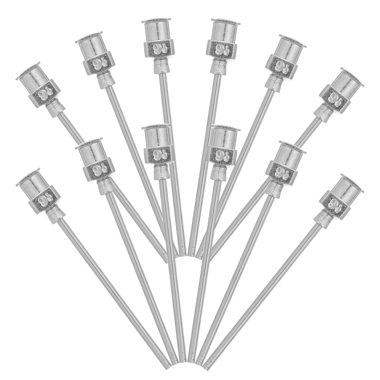 12Pcs Stainless Steel Dispensing Needle Tips 16G Luer Lock Blunt Applicator for Glue Ink Solder Paste Lab Precision Dosing