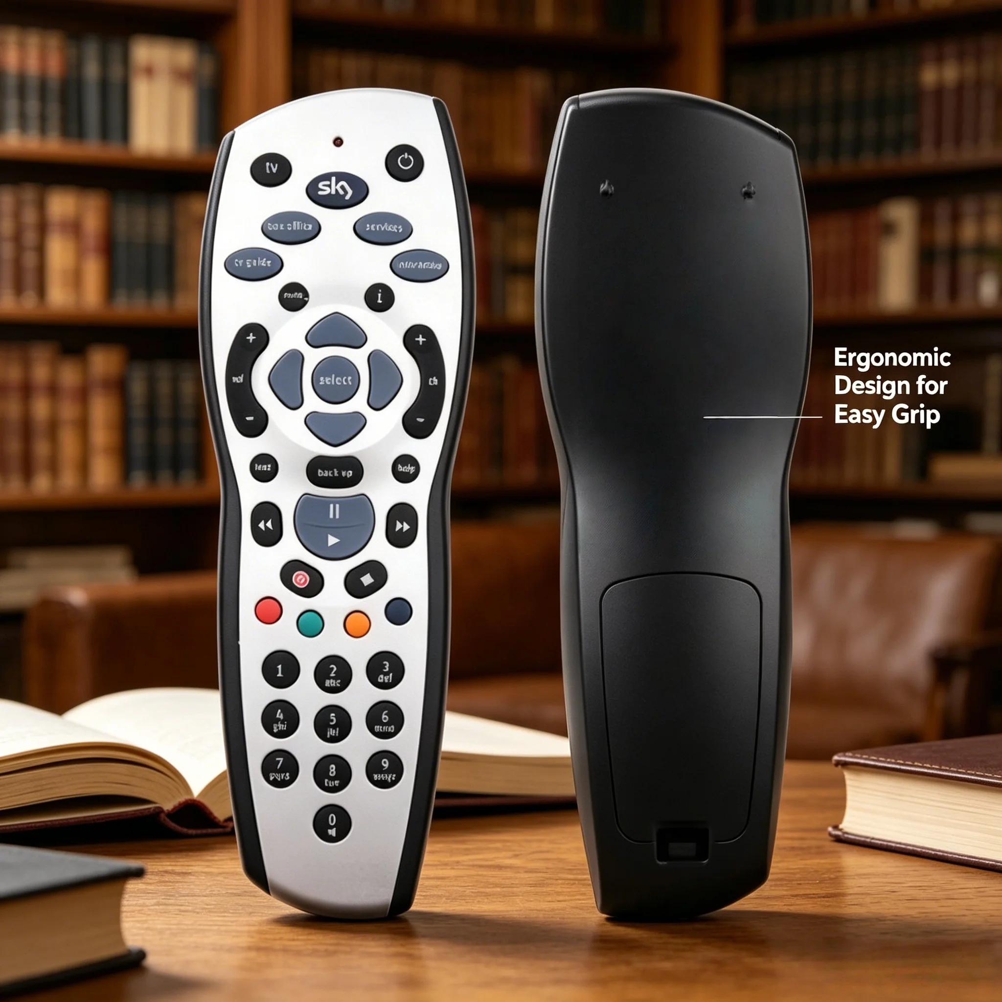 

Replacement Sky TV Remote Control Compatible with Sky HD SKY120 Television Controller