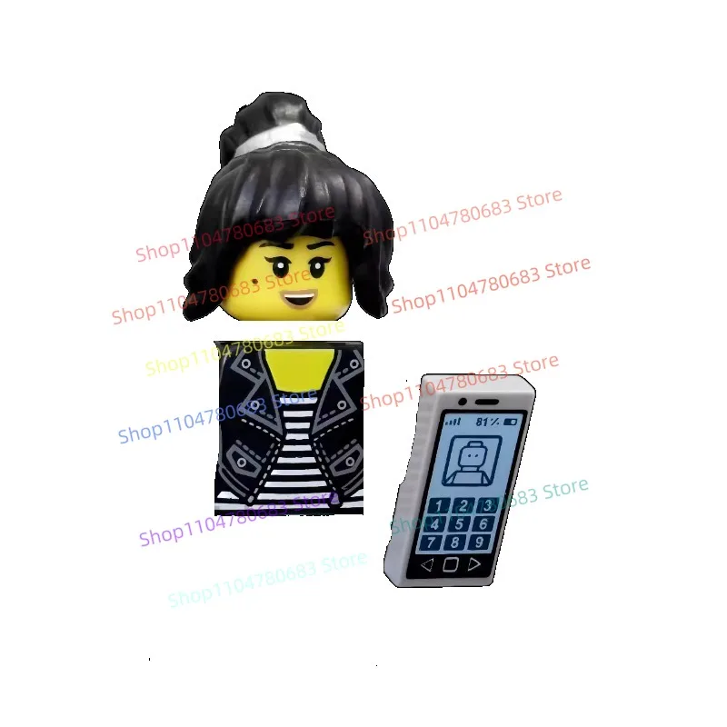 Figurka akcji ninja w stylu casual, model do składania, ozdoba, akcesoria z anime, zabawka, prezent, kolekcjonerski przedmiot dekoracyjny