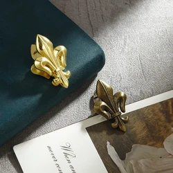 2PCS Metal Iris Shaped Binder Clips Bill Binder Clip Foldback Notes Letter File Paper Clip Binding Securing Clip Stationery