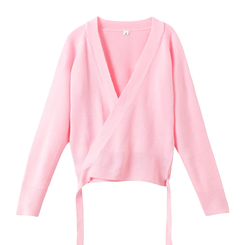 أطفال بنات الجمباز يوتار Bailarina Dancewear زي بأكمام طويلة شال سترة سترة الرقص الباليه ملابس الأطفال