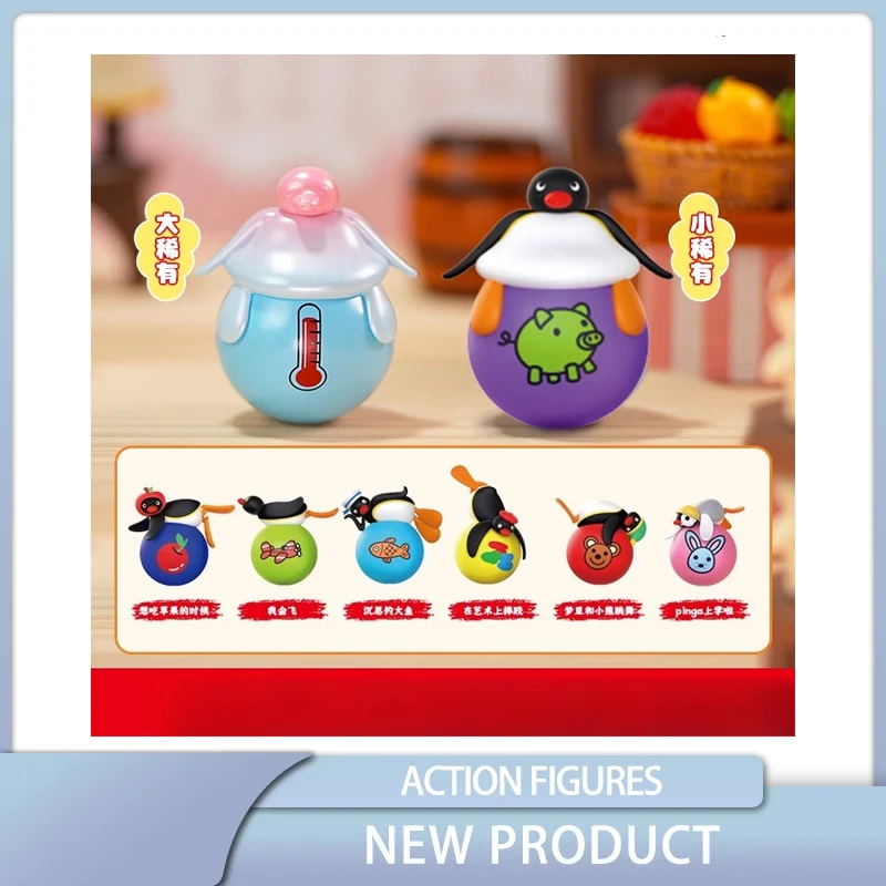 

Penguins Modeling Blind Box Desktop Ornament Doll Holiday Gifts Action Figure Model Toys