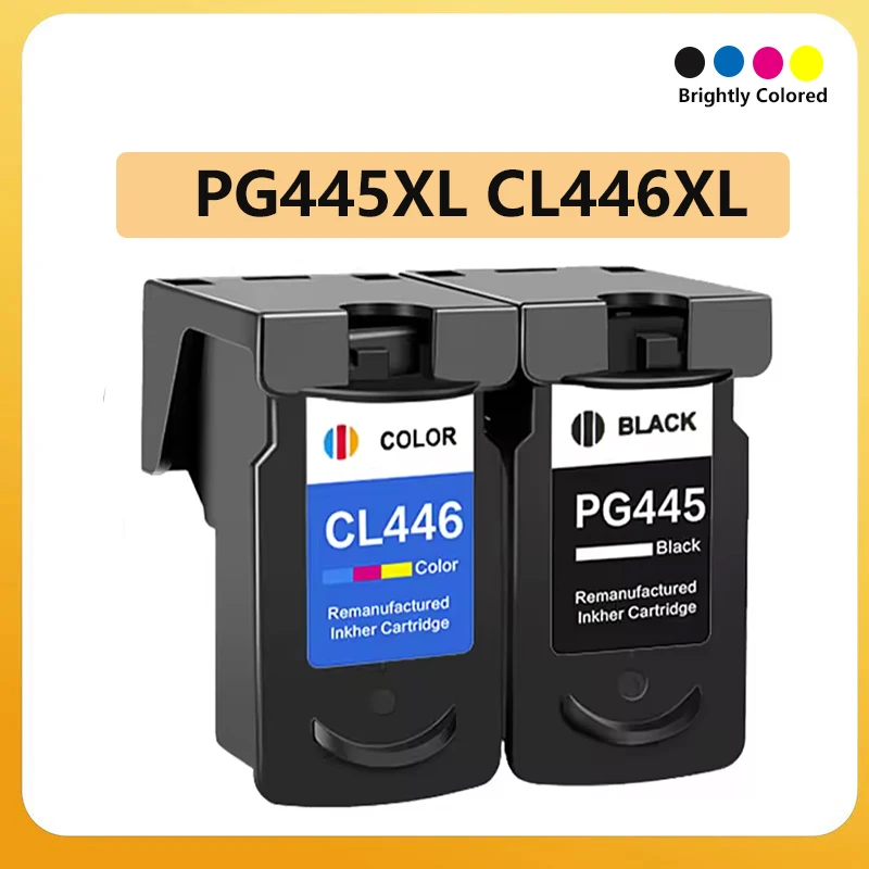 Чернильный картридж PG445 CL446 445XL 446XL для принтеров Canon Pixma MX494 MG2440 MG2540 MG2940 IP2840 MG2545 TS3140 MG3040 TR4540