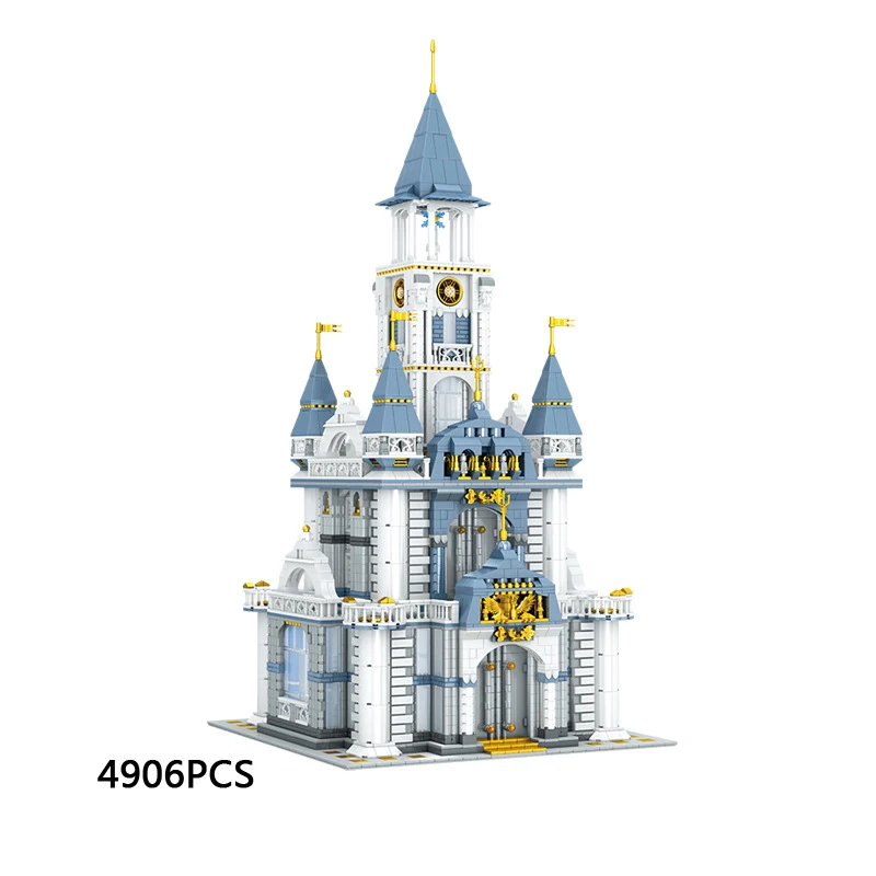 

Creative Game Scene Architecture Cold Tower Mini Block Medieval Castle Assemble Model Moc Building Brick Toy Collcetion For Gift