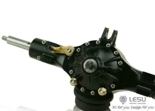 LESU Metall Hinterachse Differentialsperre für 1/16 Bruder RC Traktor LKW Spielzeug Modell Ersatzteile TOUCAN HOBBY TH16658-SMT5