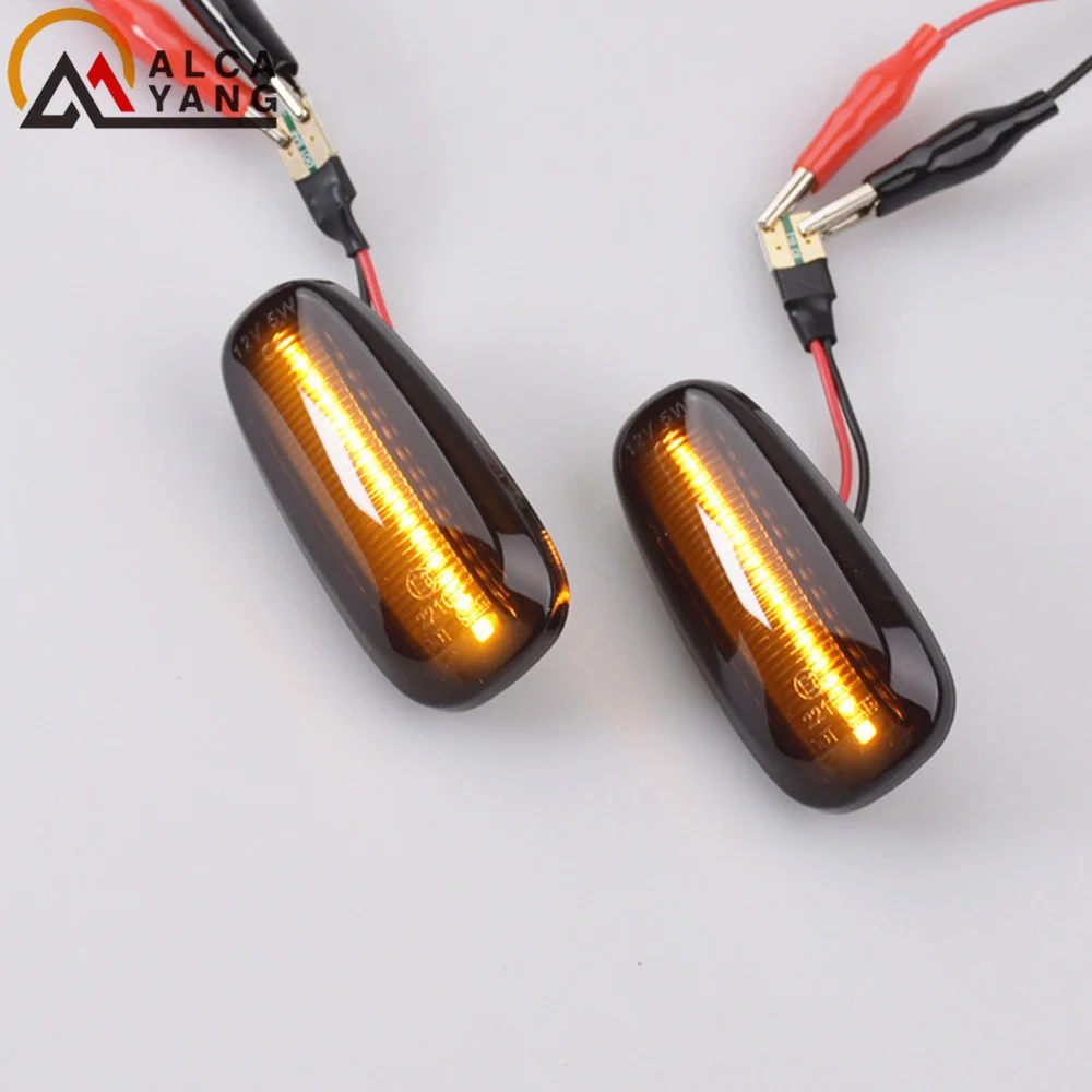 For Opel Astra G 1998-2009 Zafira A 1999-2005 Dynamic Blinkers LED Turn Signal Lamp Car Lights2000 2001 2002 2003 2004