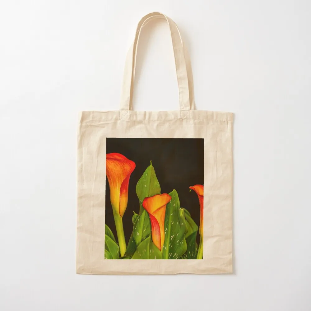 Calla Lily 2 Tote Bag Lady bag great bag bags luxury women Reusable bags Canvas Tote