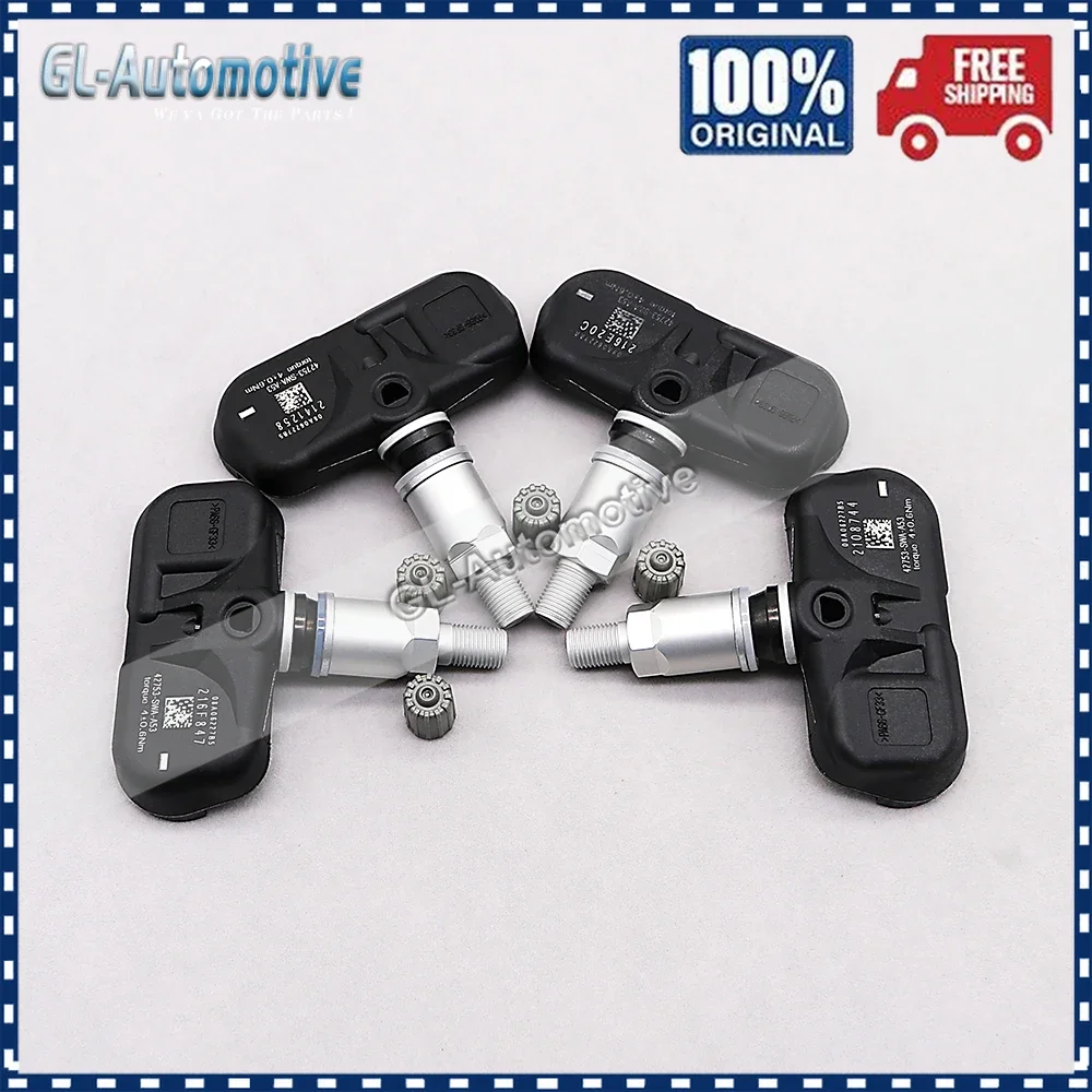 

Set of (4) TPMS 42753-SWA-A53 Tire Pressure Sensor for Honda Accord CR-V Fit S2000 42753 SWA A53 315MHZ