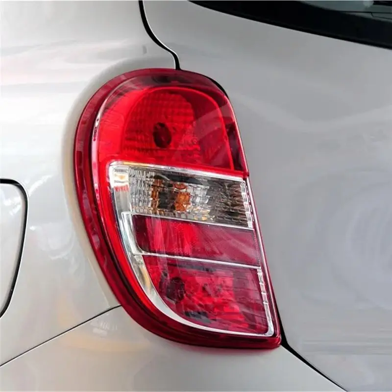 Without Bulb Car Taillight Brake Light Rear Bumper Light Turn Signal Lamp Cover For Nissan March 2010-2016 Right-X59A