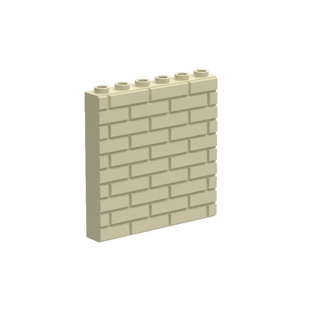 MOC 1PCS 98283W 15533W 1x6x5 Wall Building Blocks 59349 Special Panel Part Bricks Compatible Particle Assemble Toy Children Gift
