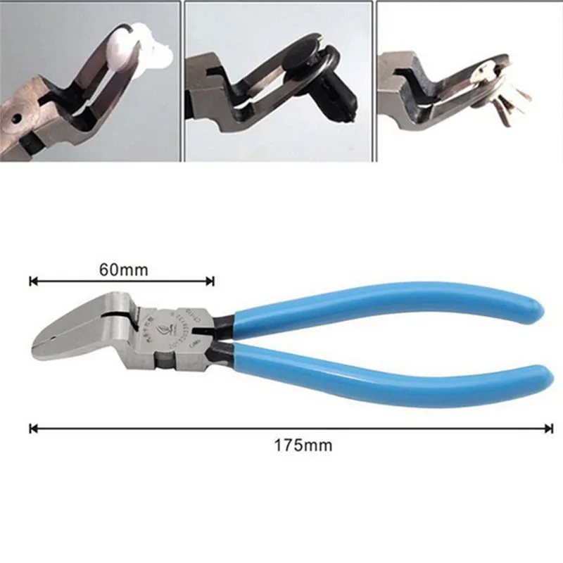 Car Push Retainer Rivets Fastener Trim Clip Cutter Remover Plier Puller Tool image 2