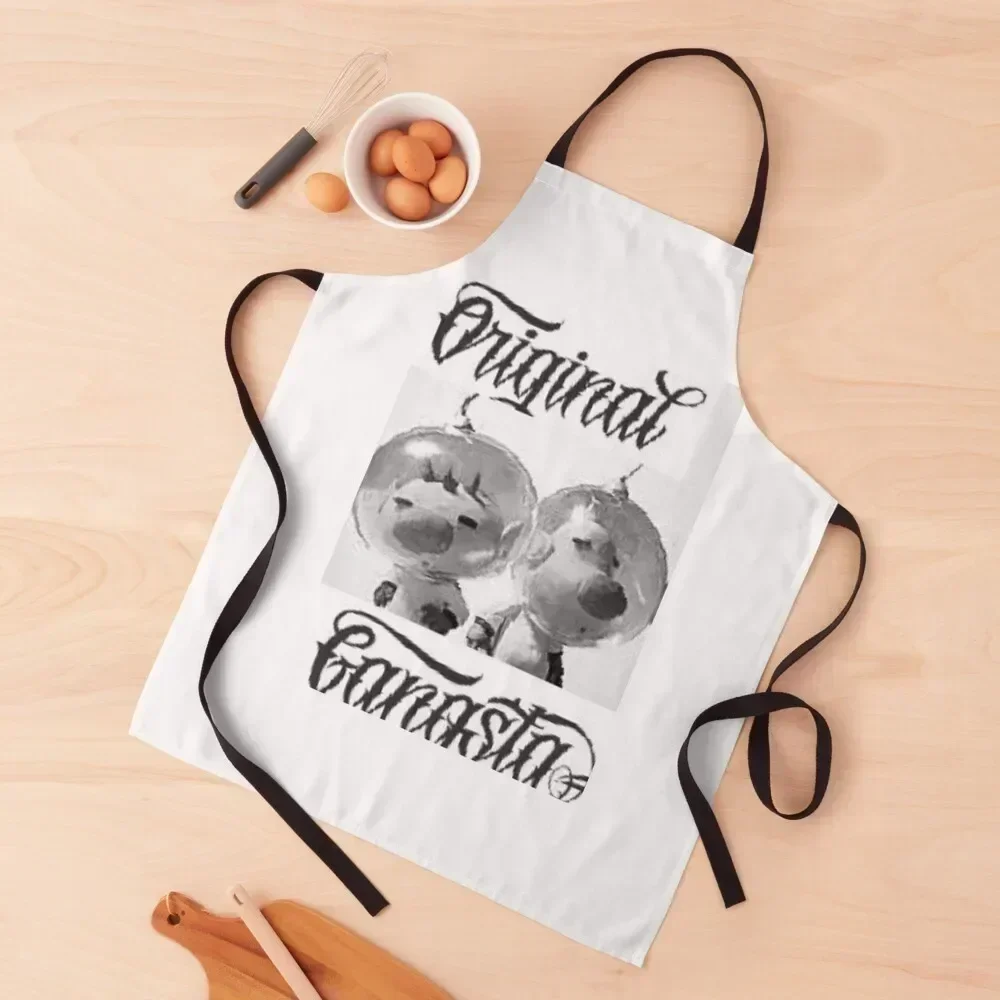 

Original Gangsta Pikmin 2 P22PBM Meme Apron Barista Novelties Kitchen And Home Kitchen on the wall women's work Apron