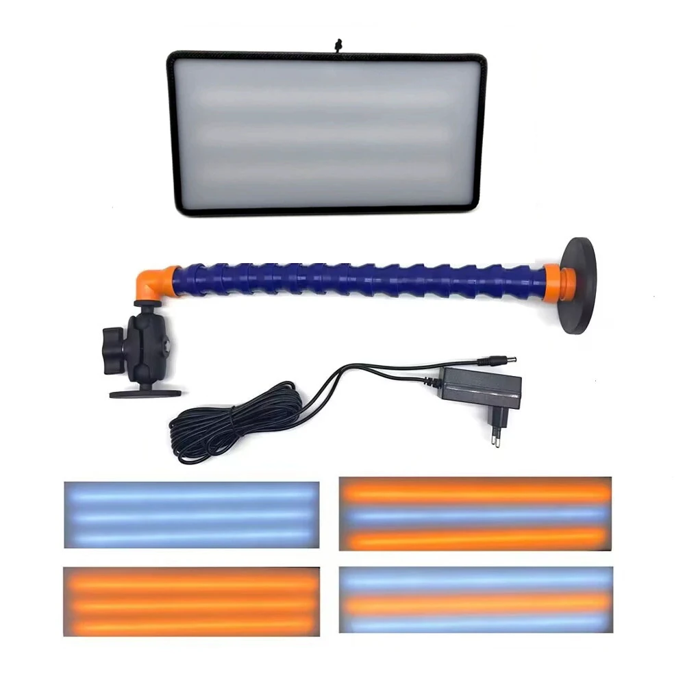 88mm Mangnet Base Bracket And Detection Lamp For Car Paintless Dent Repair Tools