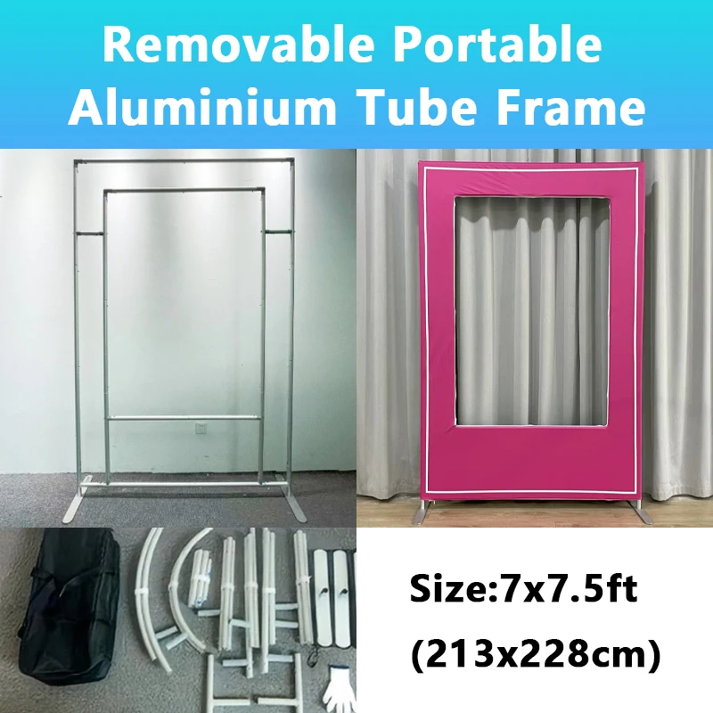 

Open Arch Party Window Backdrop, Customizable Backdrop, Photo Fabric Cover, Baby Shower, Wedding, Birthday Decoration