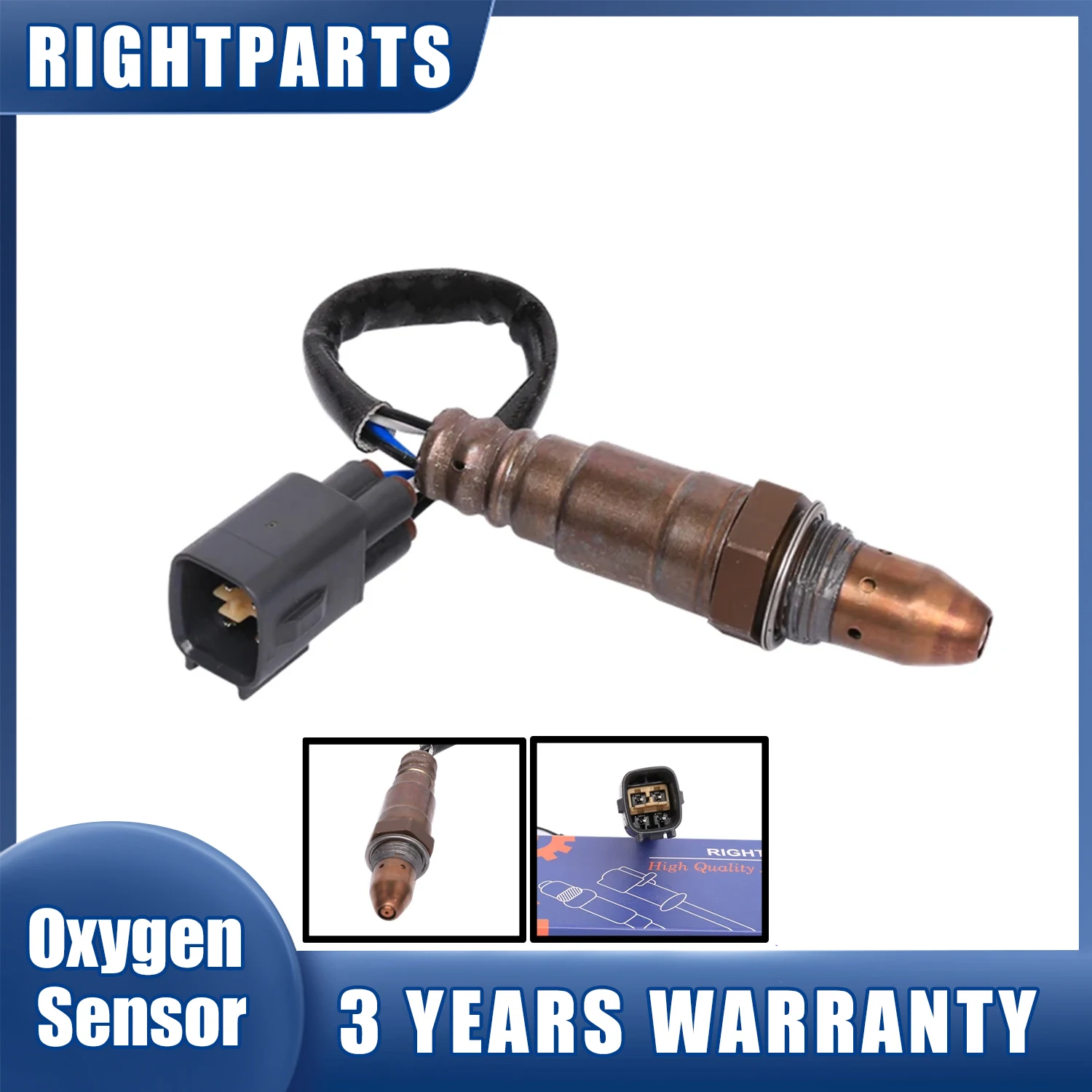 RIGHTPARTS Oxygen Sensor Lambda O2 Sensor Car Air Fuel Ratio O2 Sensor  89467-52130  8946752130 For ToyotaAuto Replacement Parts