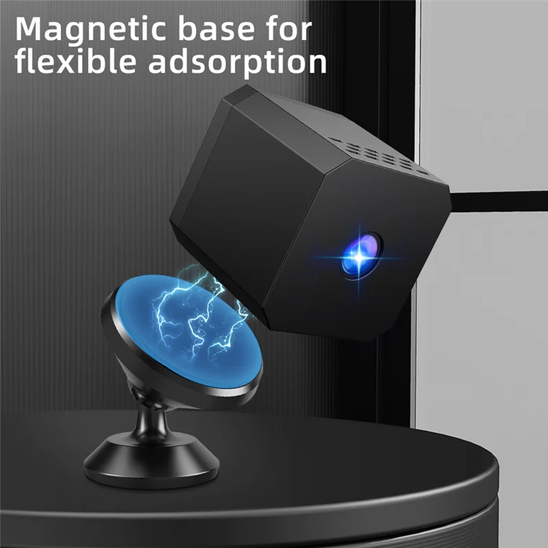 ABSQ-การตรวจสอบความปลอดภัย F1 Mini Wireless Wifi กล้อง Night Vision, เครื่องบันทึกวิดีโอกีฬากลางแจ้ง