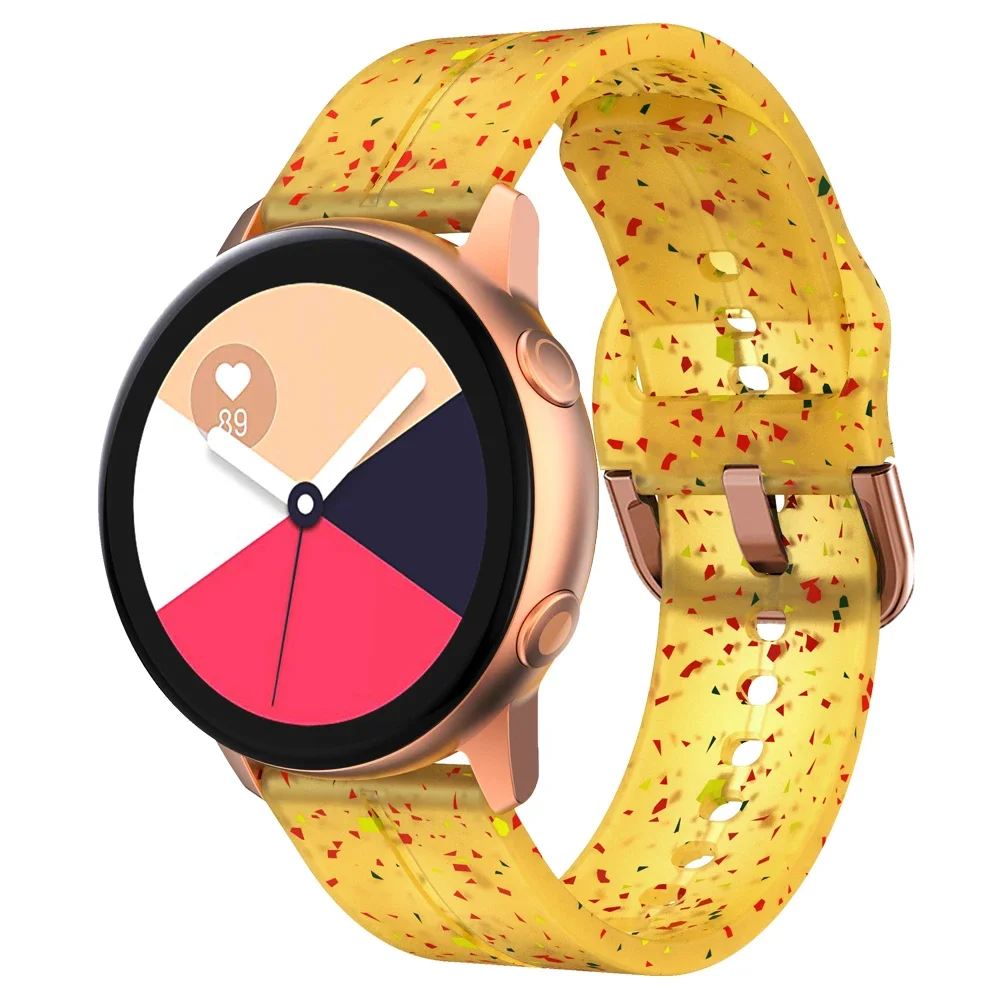 Printed Silicone Bracelet For Huawei Watch Amazfit GTS 4/2 Mini New Ladies Strap For Amazfit Bip U S GTS 3 GTS GTS2 Wristband