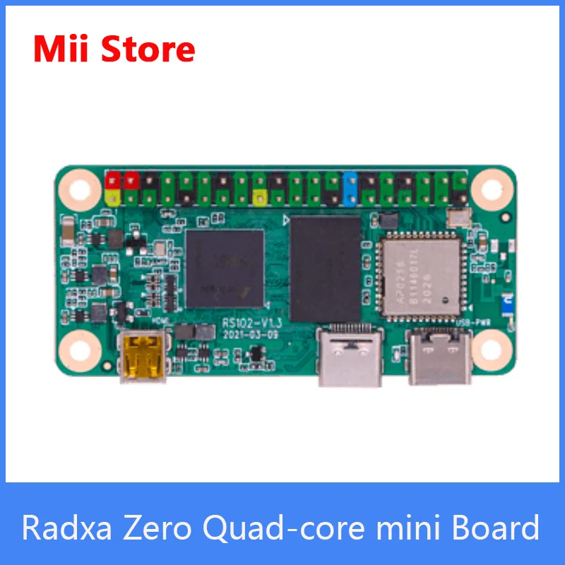 Top Radxa Zero Quad-core mini development board, A powerful alternative to Raspberry Pi Zero W