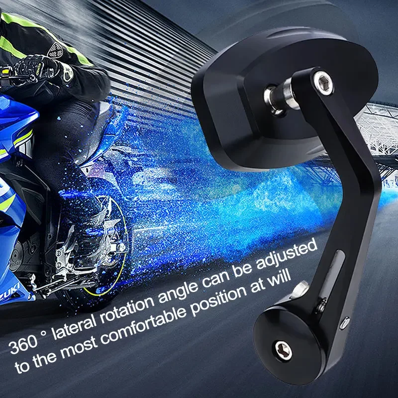 دراجة نارية بار نهاية المرايا العالمي مرآة الرؤية الخلفية دراجة نارية المرايا الجانبية 7/8 22 مللي متر ل MT09 MT07 ل R1200GS F800GS R 1250 RT #3