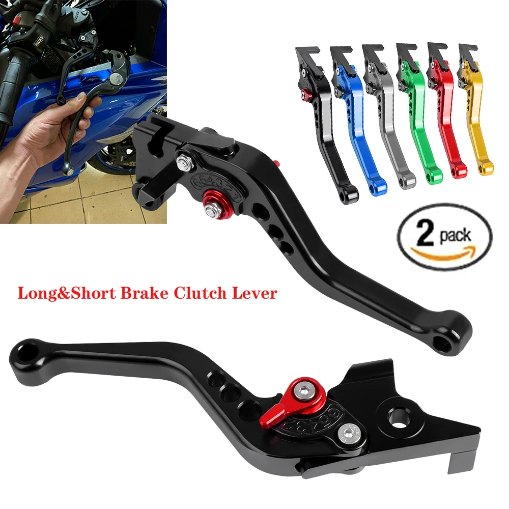 

Motorcycle Accessories Adjustable Brake Clutch Levers For Kawasaki Z750 Z 750 2007-2012 Z800 2013-2016 Short/Long Handles Lever