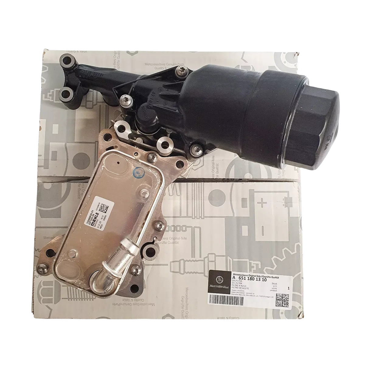 

Для MercedesBenz новый оригинальный корпус масляного фильтра охладитель OM651 C E GLC GLK GLE M S VIANO VITO A 6511800610 A 6511800810 A 65118013100