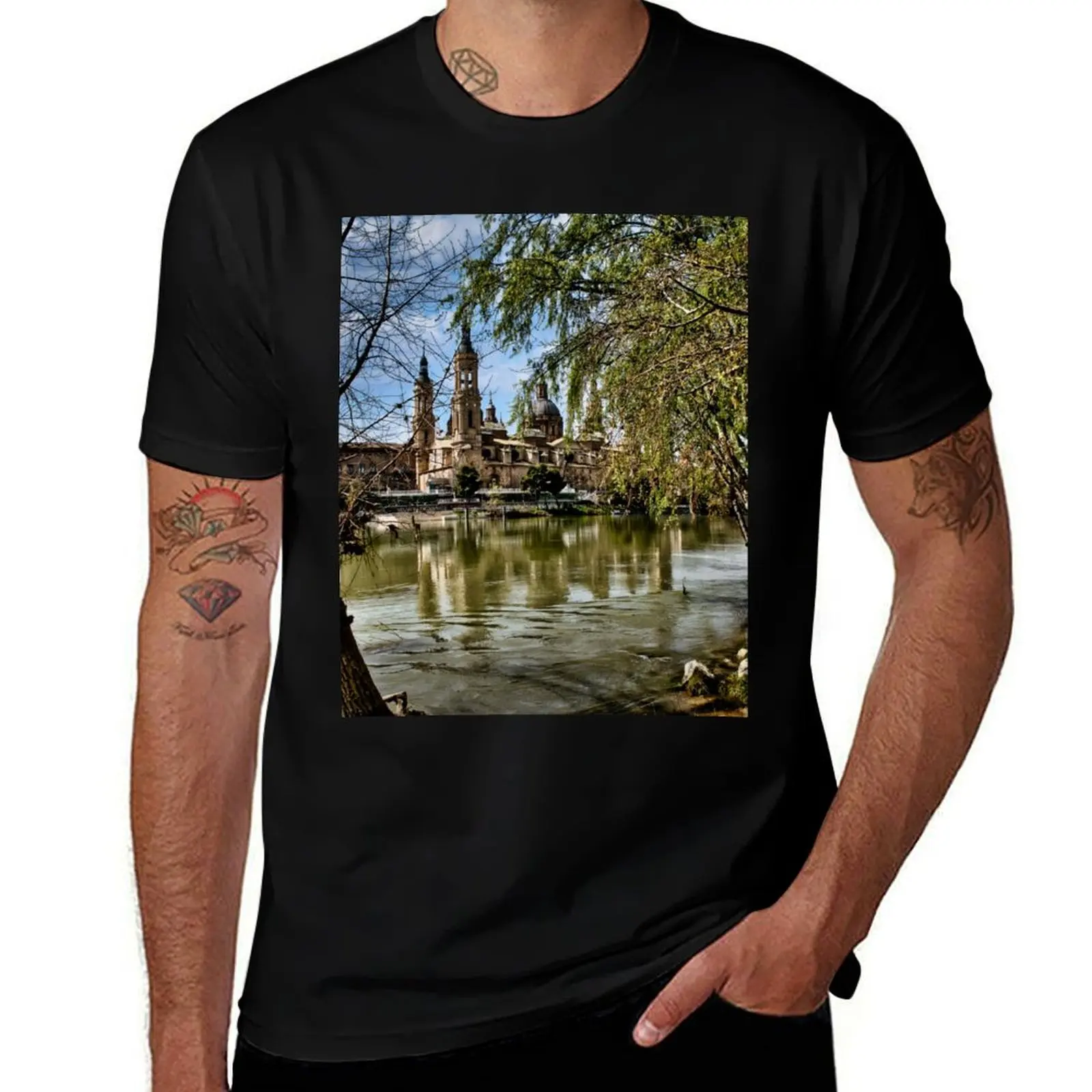 

touching the water on the river bank T-Shirt plus size clothes valentines boutique clothes essential t shirt mens clothes