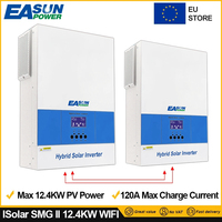 EASUN Solar Inverter 12.4KW Parallel PV input 500Vdc 13000W Power MPPT 120A Charger 220VAC Pure Sine Wave WiFI BMS Off Grid